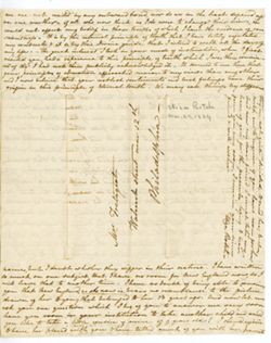 Eliza ROTCH, New Bedford, [Mass.]. To [Marie D.] FRETAGEOT, Walnut Street near 12th, Philadelphia,, 1824 Mar. 29