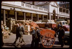 Covent Garden fruit and vegetable market -head of Southhampton St.