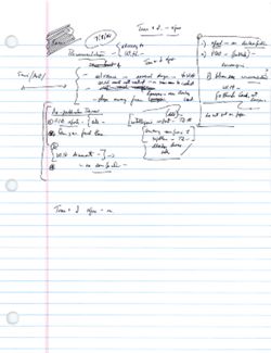 "7/1/04 - Kean" [Hamilton’s handwritten notes], July 1, 2004