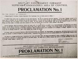Military Government Proclamation