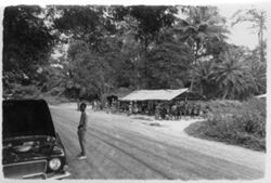 Women's market near Sidike in Firestone Plantation, Cavalla