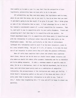 Transcription of Talk, Midwestern Association of Graduate Schools, Mar 1983