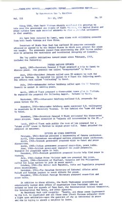 19. May 13, 1967: [Vietnam peace process chronology]