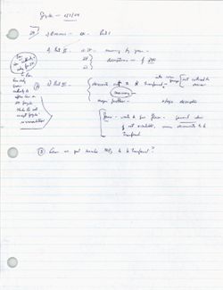 "Gonzales - 2/7/04" [Hamilton’s handwritten notes]