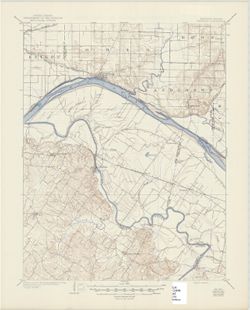 Kentucky-Indiana Newburg quadrangle [1944 reprint]