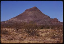 One of the Roskruge mountains seen from Ajo road
