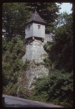 Part of old fortifications  on Monchsberg Salzburg X