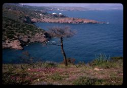 view north from Cape Sounion