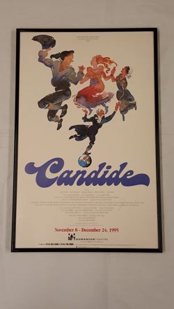 Candide Poster - Ahmanson Theater