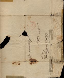 Daniel Bryan to Mary Barbour Bryan, 23 May 1838