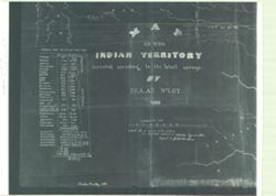Map of Indian Territory Central and Southwest