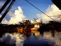 Lumber boat