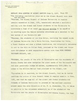Memorial Fund Campaign records, 1919-1951, bulk 1921-1931, C80
