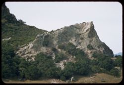 Jagged rock near Edna San Luis Obispo county