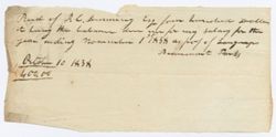 Indiana University President's Office records, 1820-1851, C207