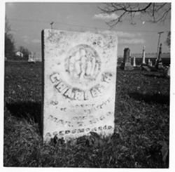 W. Willow - Small tombstone, Charles