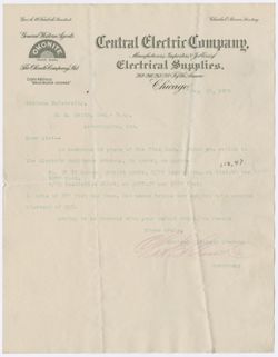 Central Electric Comp., 1901