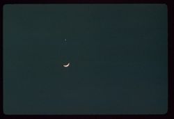 Venus above Moon