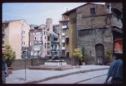 Bust of Cellini on Ponte Vecchio
