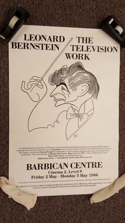 Bernstein, The Television Work Poster