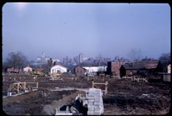 Nashville, tenn. Panorama from slum clearance area on near west side
