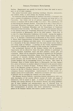 "Preliminary Announcement of the Summer Session of 1920" vol. VIII, no. 2