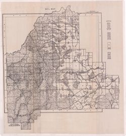 Indiana Scott County sheet, soil map