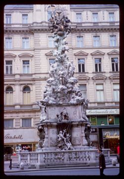 II Pestilence Monument in Graben Vienna