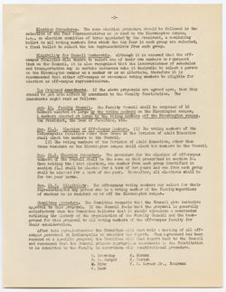 Off-Campus Representation to the Faculty Council, 03 March 1949