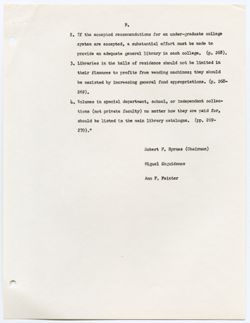 12: Report of the Section Committee on the University Library, 25 January 1968