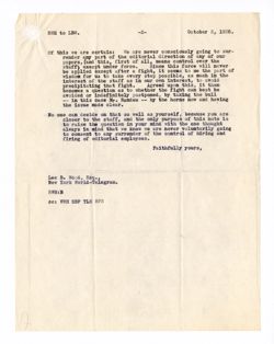 2 October 1935: To: Lee B. Wood. From: Roy W. Howard.