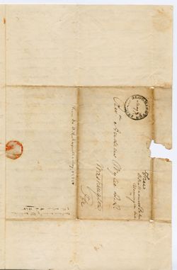 David H. Maxwell to Andrew Wylie, 7 May 1828