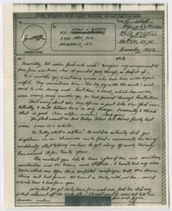 Unidentified to LG, 1943