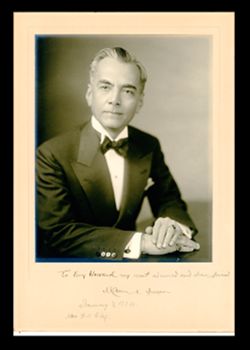 Portrait addressed to Roy W. Howard