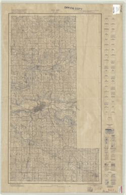Soil map, Miami County, Indiana