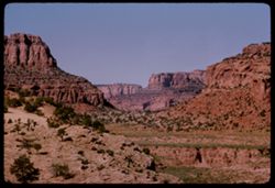 Canyon at Tsegi along Navajo Trail  Ariz. Hwy 64 west of Kayenta