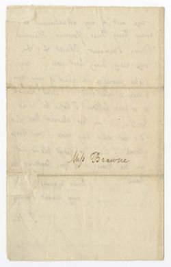 [1820?] [Feb. 24?] - Keats, John, 1795-1821, poet. To Fanny Brawne. Concerning his health.