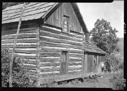 C.M. Hole cabin, off of 135 road at Deadfall