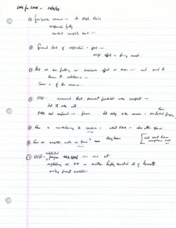 "Notes for CNN - 10/16/03" [Hamilton’s handwritten notes], October 16, 2003