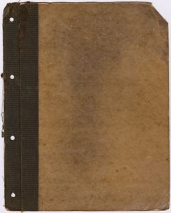 Scrapbook, 1913-1916, undated