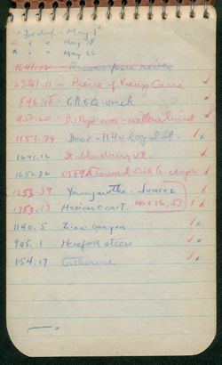 Notebook, October 10, 1953-December 31, 1954