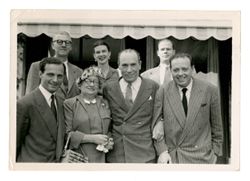 Peggy Howard with group
