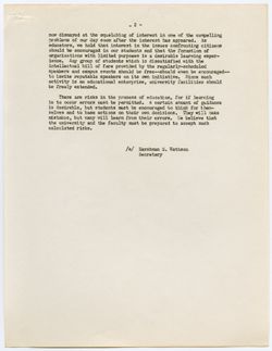 Resolution of the AAUP, Indiana Chapter, Regarding Student Organizations, 24 May 1954