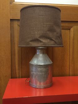 Milk Can Lamp