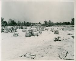 Mill stacking yard