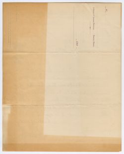 U. S. Internal Revenue (re: Alcohol permit), 18 April 1882
