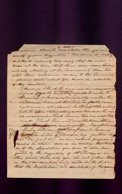 Investigation of Dr. Andrew Wylie – "Testimony taken before the Legislative Committee," September 1840