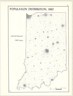 Population distribution, 1960