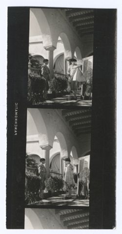 Item 0079c. Various similar scenes of Liceaga and another bullfighter on the veranda seen in Item 74 above. 2 ¼ prints.