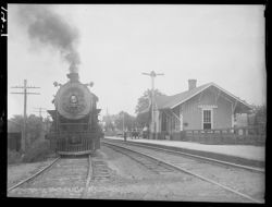 Train and station at Birdseye